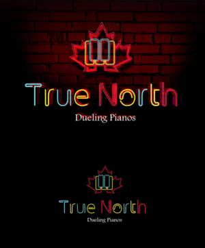 True North Dueling Pianos | Logo-Design von n214008