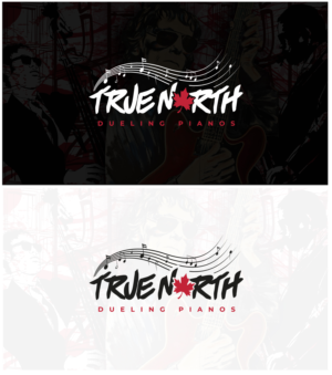 True North Dueling Pianos | Logo-Design von JoseDesign