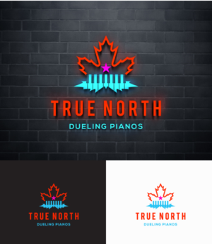 True North Dueling Pianos | Logo-Design von step forward 2
