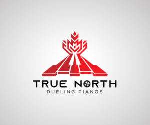 True North Dueling Pianos | Logo-Design von Indrawasih