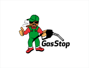 A logo with the name of the company and a cartoonish figure   A logo that everyone can relate to, that stands out,Eye catching, inspire curiosity, in with the times and pop culture/street culture  Include a mark/symbol | Logo Design by BNdesigner