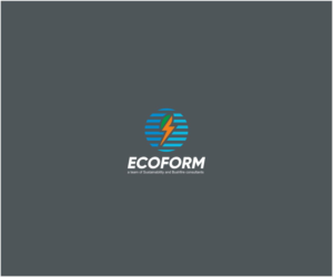 Ecoform  (Tagline: Sustainability. Energy Efficiency. Bushfire) | Logo Design by Logocraft