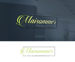 Maisommer - Die Schreibwerkstatt | Logo Design by BabAgori