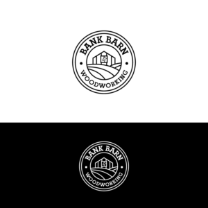 Bank Barn Woodworking | Logo Design by Graphic Bricks