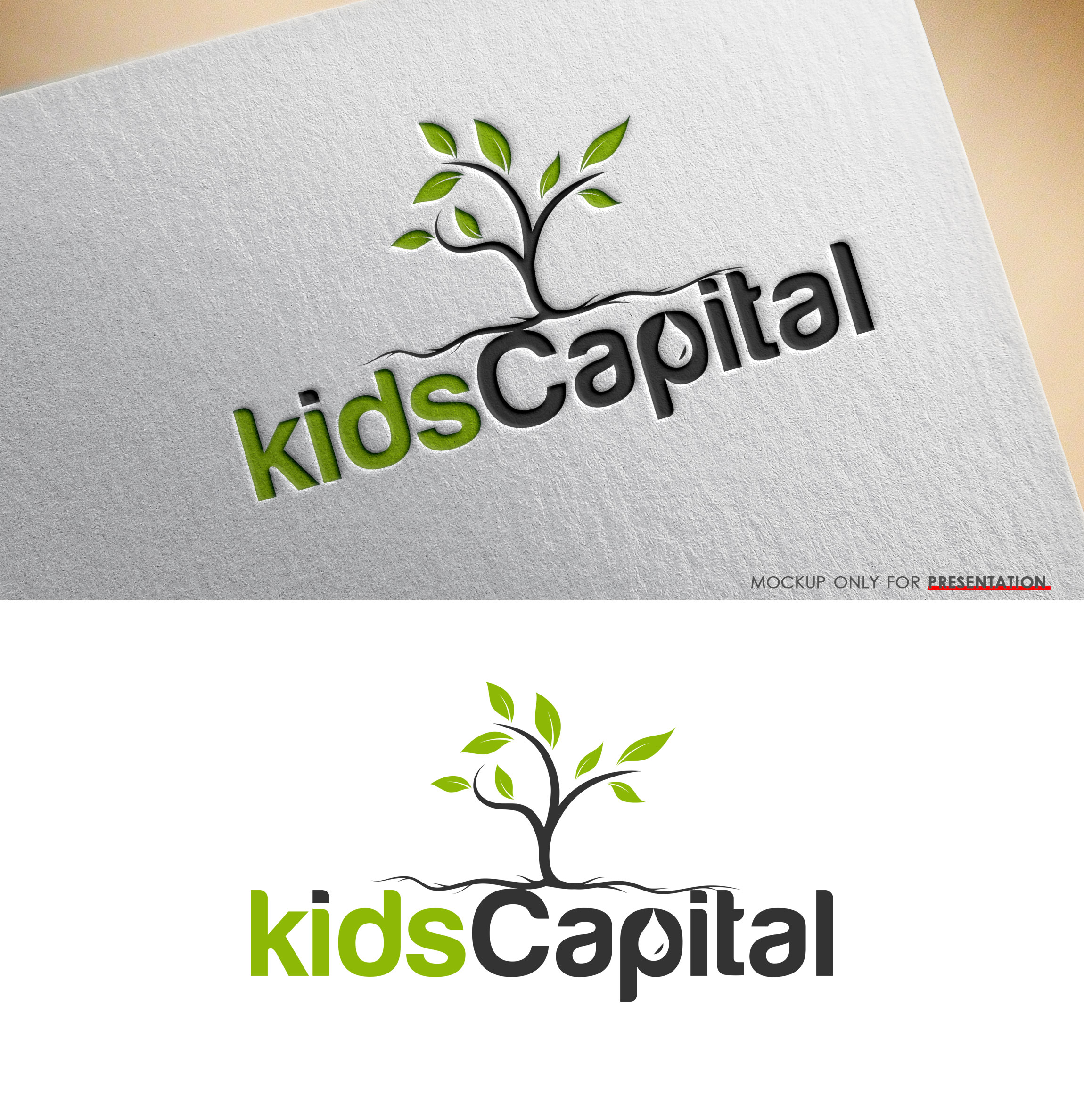 Logo Design by Mono.co for Kids Capital AB | Design #26951763