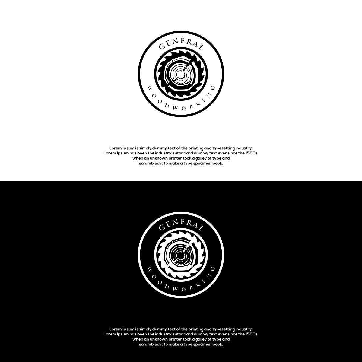 Diseño de Logo por driptip para General Woodworking | Diseño #26974328