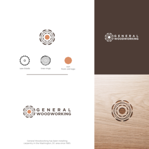 GENERAL WOODWORKING | Logo Design by JohnM.