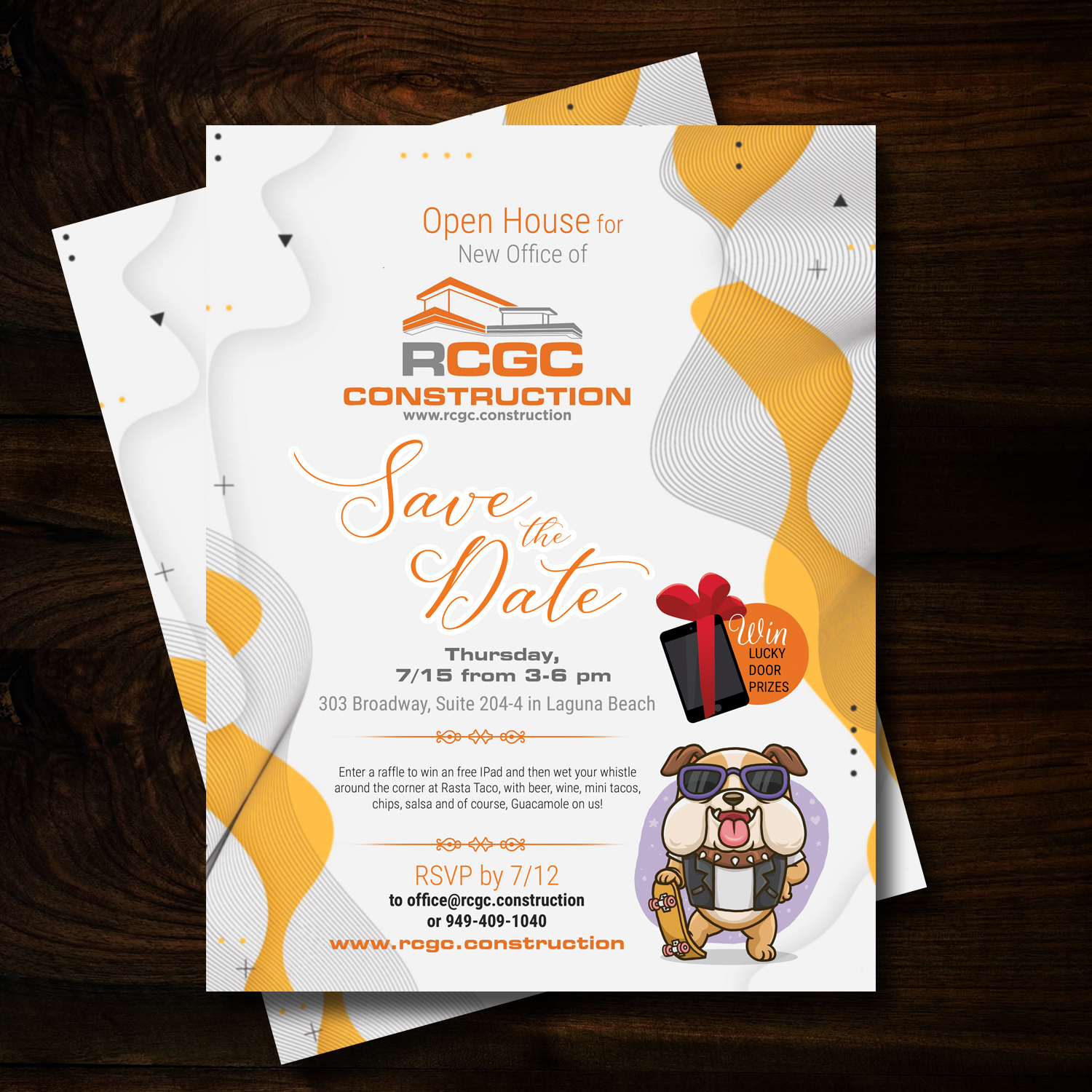 Invitation Design by uk for this project | Design #26954037