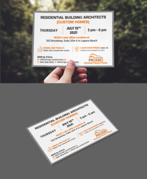 Einladungs-Design von GraphicsGuru für dieses Projekt | Design: #26962968