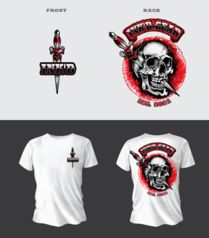 INK'D-GEAR LLC needs a American Traditional Skull and Dagger T-shirt Design! | T-Shirt-Design von ally designs