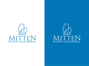 Mitten Property Management | Logo Design by Atvento Graphics