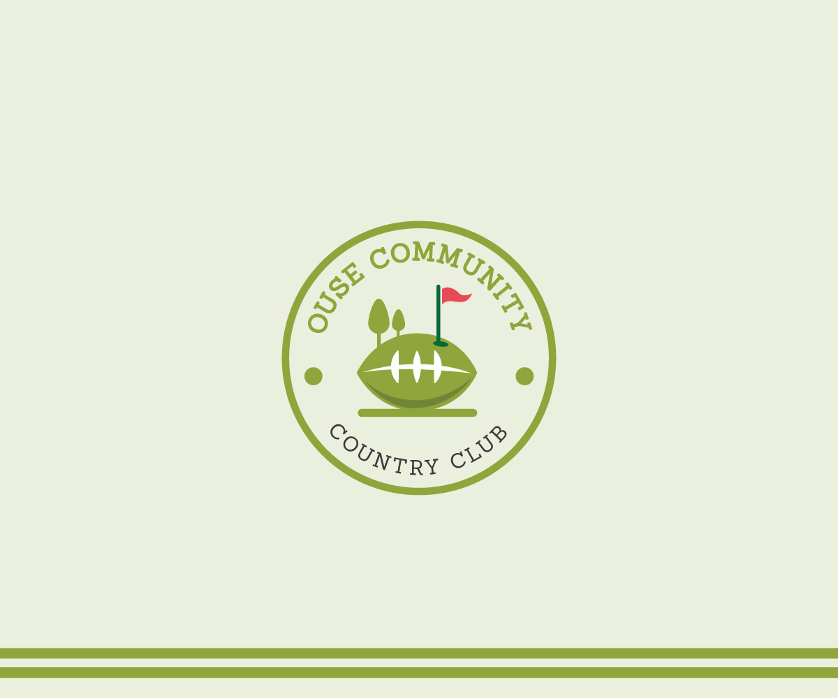 Logo Design by ecorokerz for Ouse Community Country Club | Design #26954419