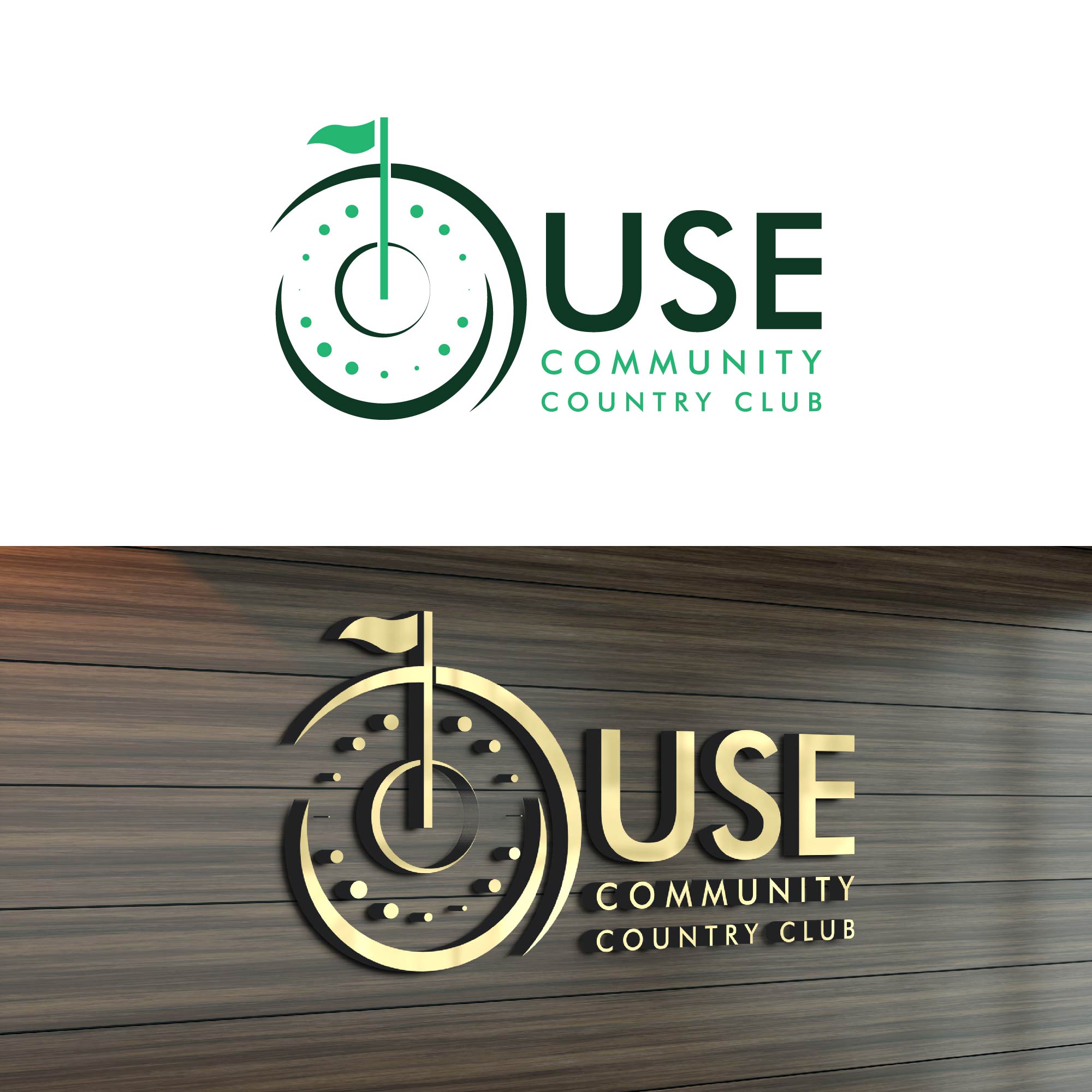 Logo Design by kaushal 05 for Ouse Community Country Club | Design #26962677
