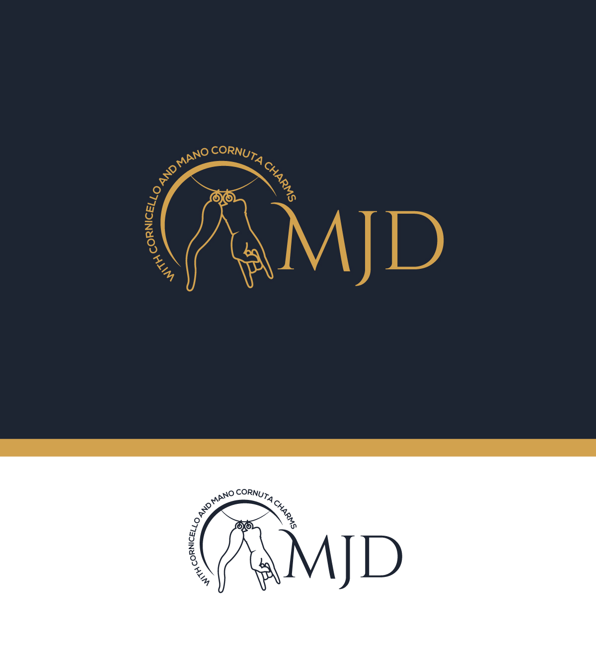 Logo Design by ecorokerz for MJD | Design #26958687