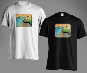 Aktiv Golf, where action sports blends with with the game of golf  | Diseño de Camiseta por Andi Yan