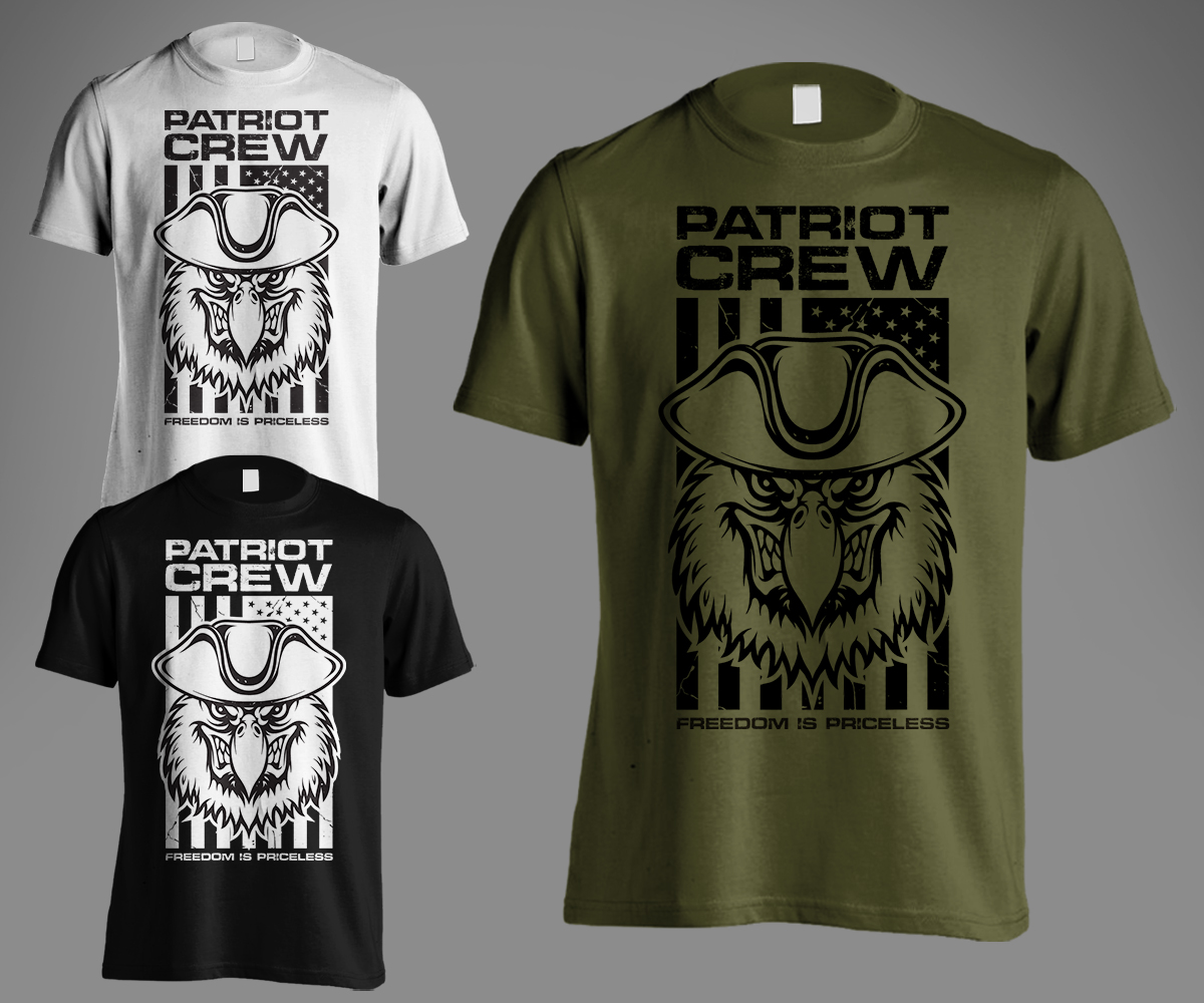 T-shirt Design by Andi Yan for Patriot Crew | Design #26953828