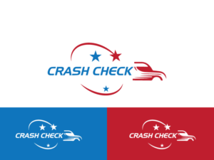 Crash Check | Logo Design by MagicMan 3