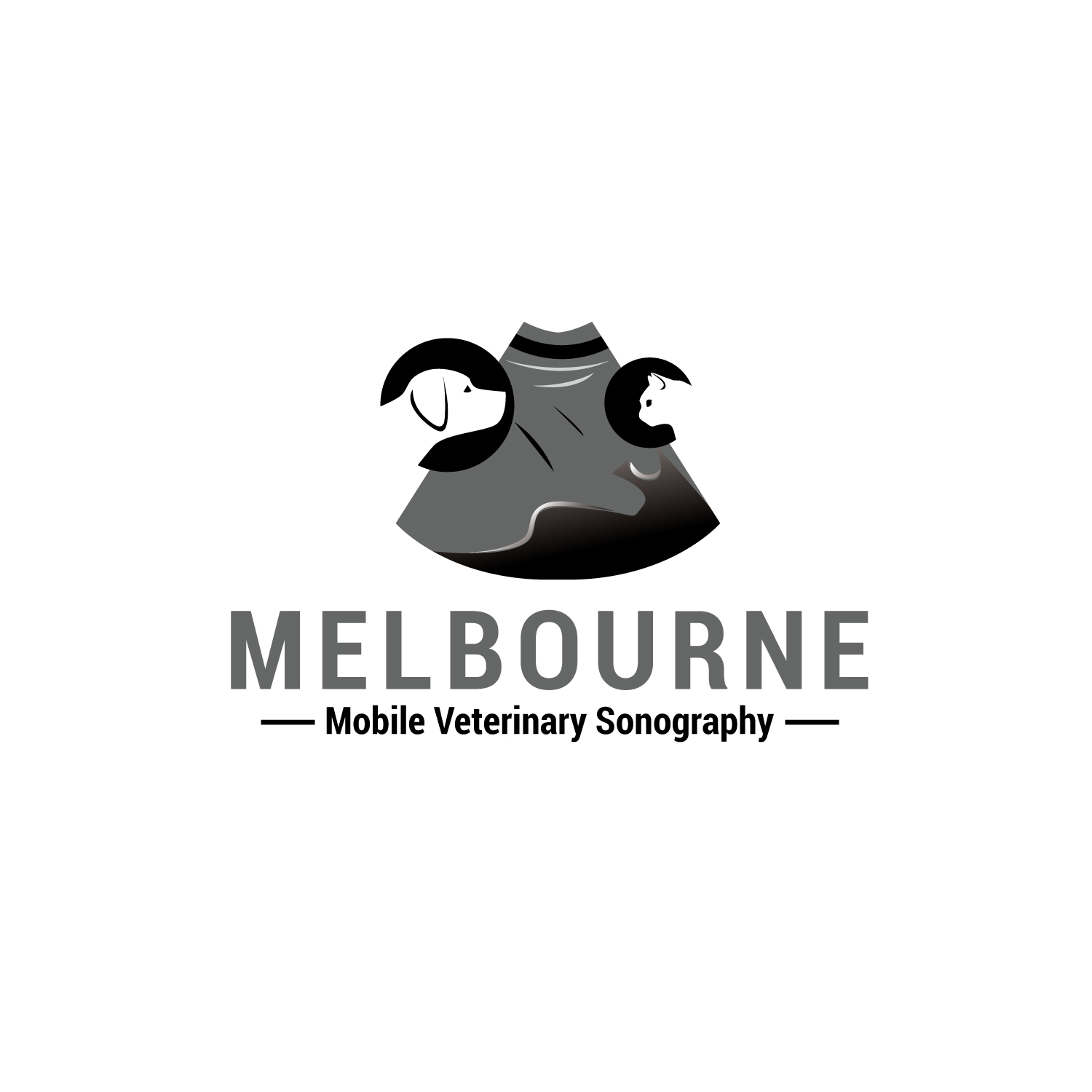 Logo Design by geni for Melbourne Mobile Veterinary Sonography | Design #26976071