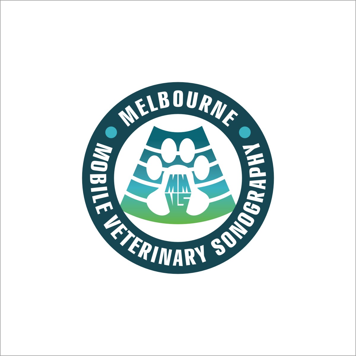 Logo Design by Ashani Bhattacharya for Melbourne Mobile Veterinary Sonography | Design #26960644