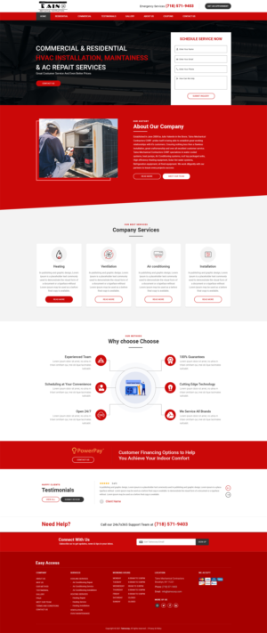Web Design by ubaidomar for this project | Design #27014703