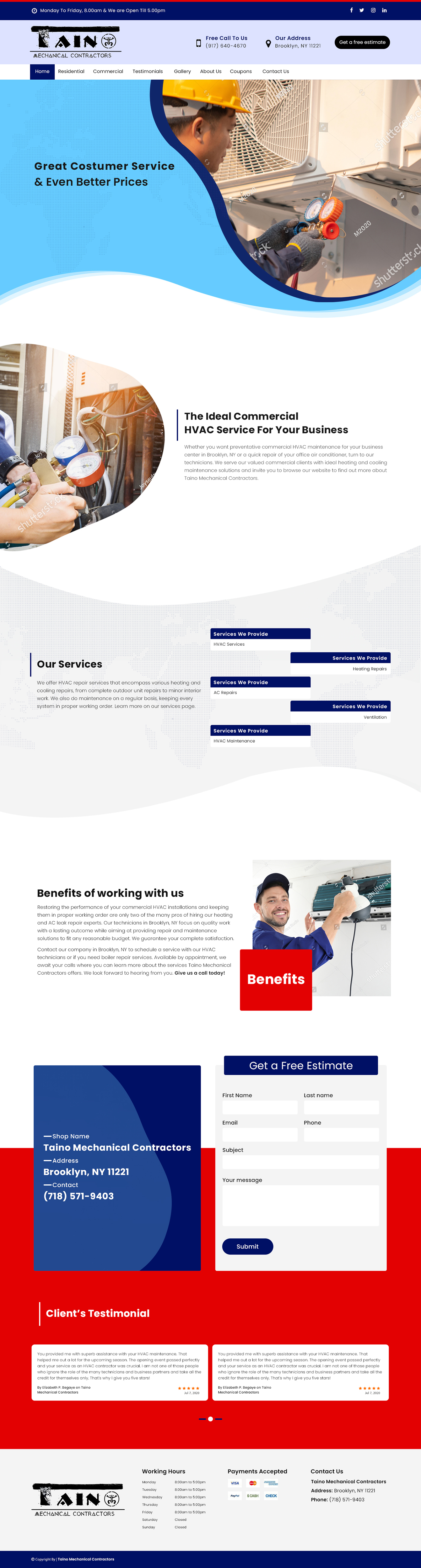Web Design by NetSpidy for this project | Design #26977737