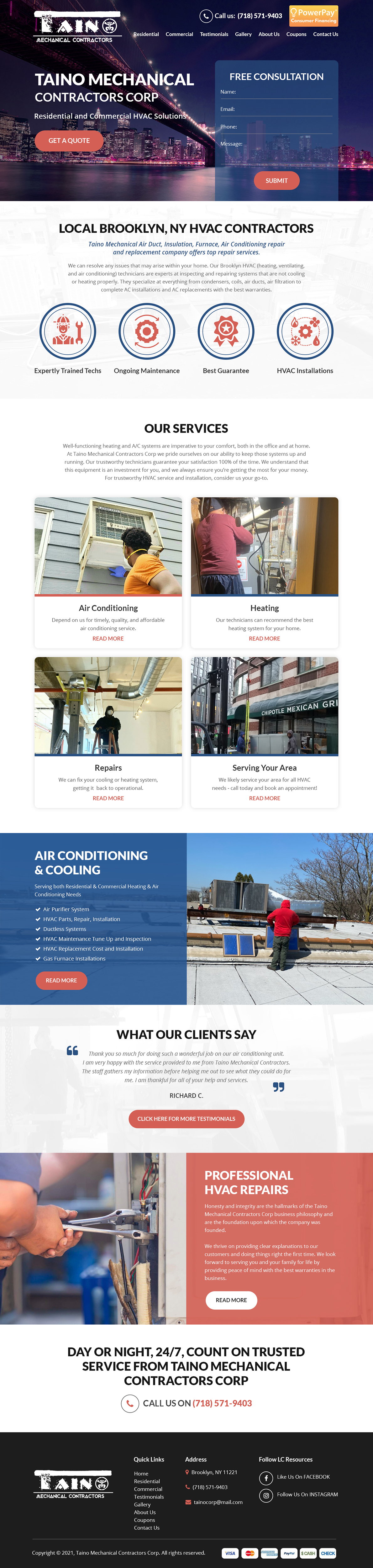Web Design by Starlyn DS for this project | Design #26970530