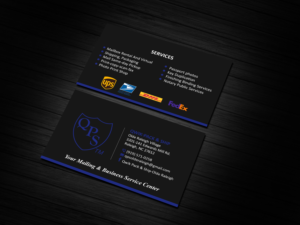 Business Card Design by Creations Box 2015 for Qwik Pack & Ship | Design: #26961559
