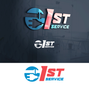 1st Service | Logo Design by Graphic Bricks