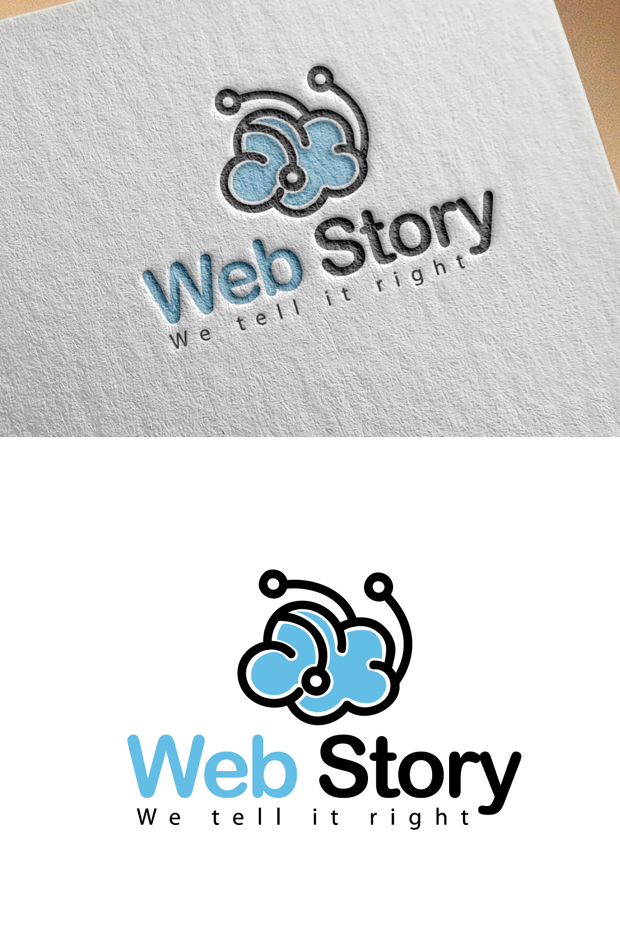 Logo Design by blue eye for Web And Me | Design #26957592