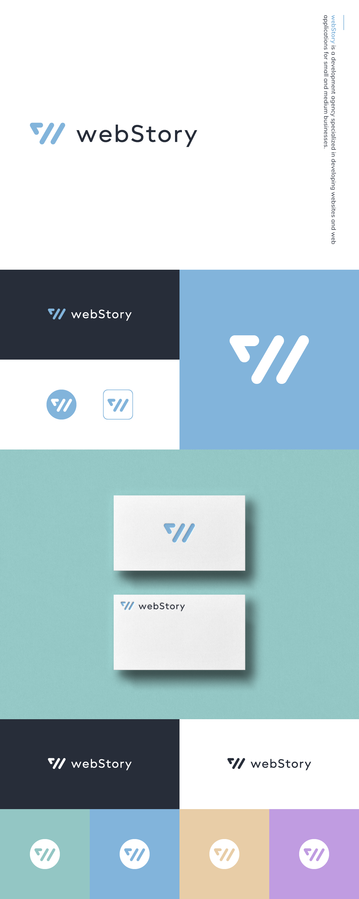 Logo Design by Adam Sleigh Graphic Design for Web And Me | Design: #26988073
