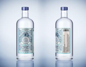 Straight Up Vodka | Diseño de Empaque por Emmanuel Creations