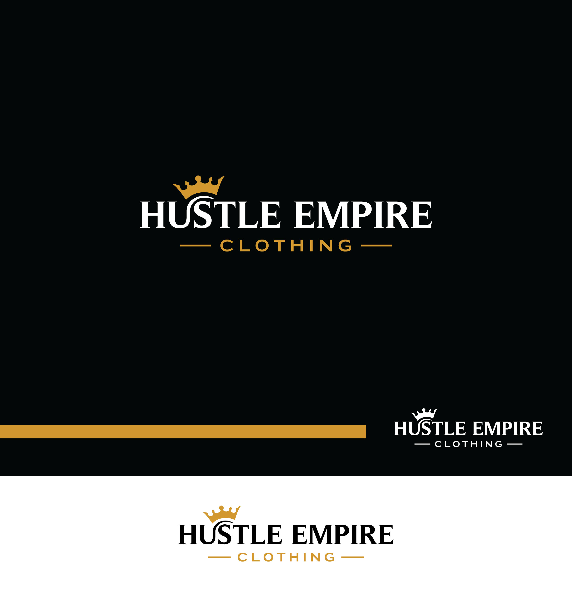 Logo Design by Fat Bat Man for HUSTLE EMPIRE CLOTHING | Design #26959197