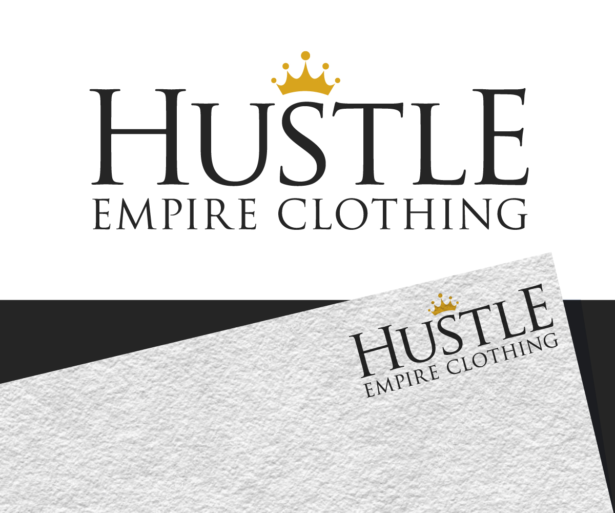 Clothing Brand Logo Design for HUSTLE EMPIRE CLOTHING by Jay Design