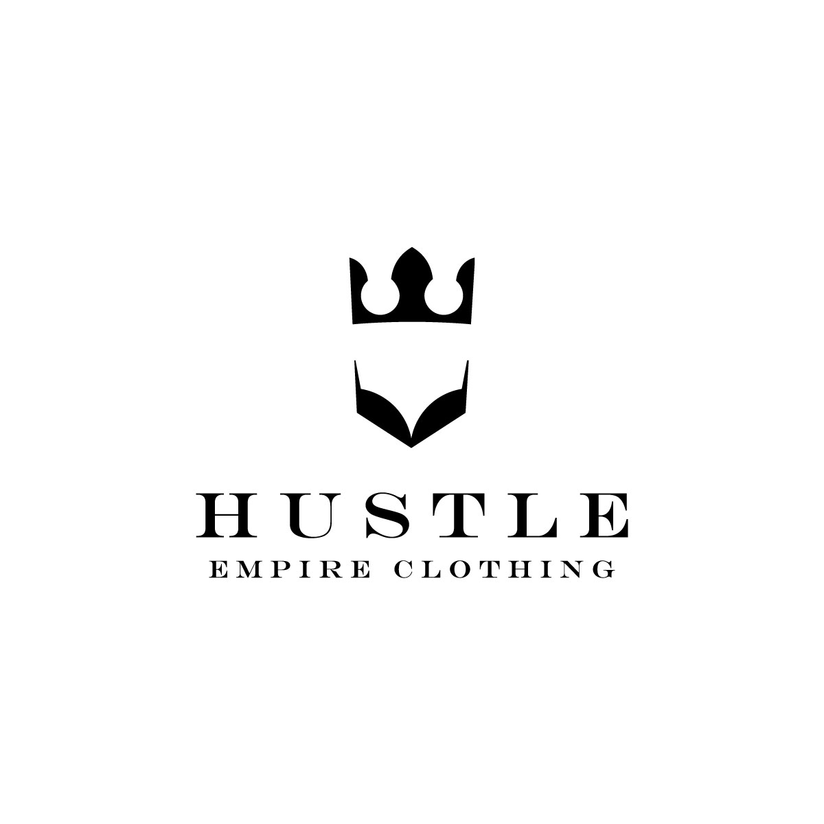 Clothing Brand Logo Design for HUSTLE EMPIRE CLOTHING by Kreative Fingers Design 26962220