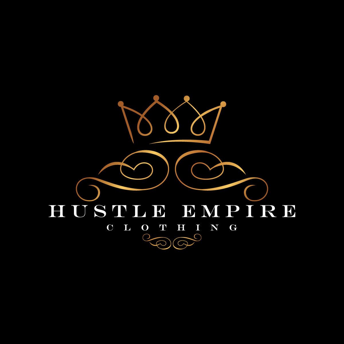 Logo Design by Kreative Fingers for HUSTLE EMPIRE CLOTHING | Design #26980453