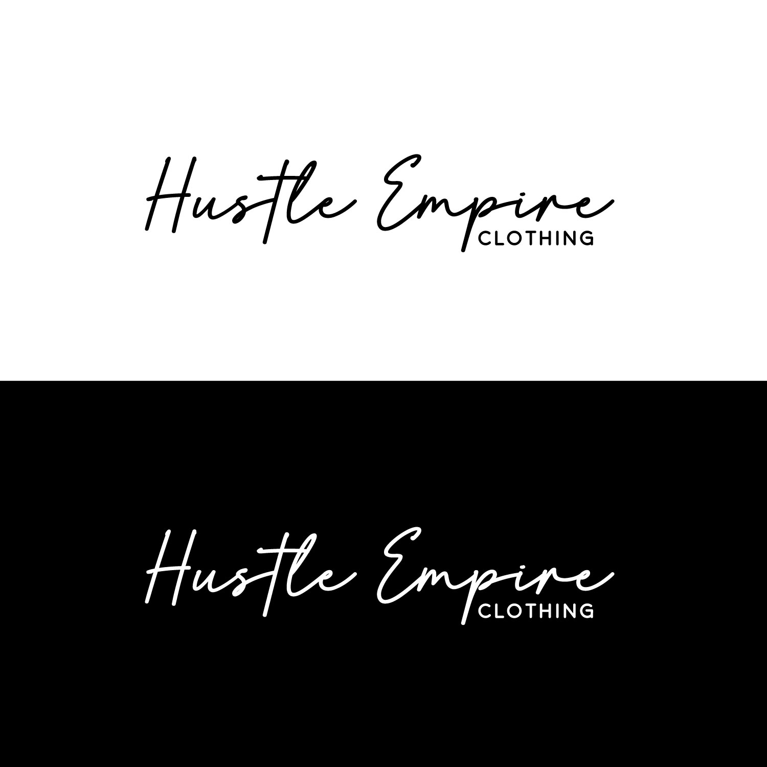 Diseño de Logo por FourtuneDesign para HUSTLE EMPIRE CLOTHING | Diseño #26962103