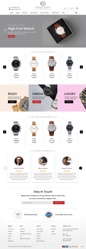 Web Design by pb for this project | Design: #26962329