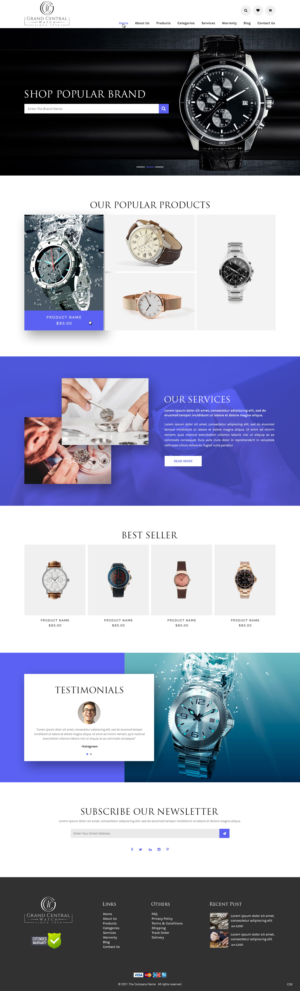 Web Design by pb for this project | Design: #26962332