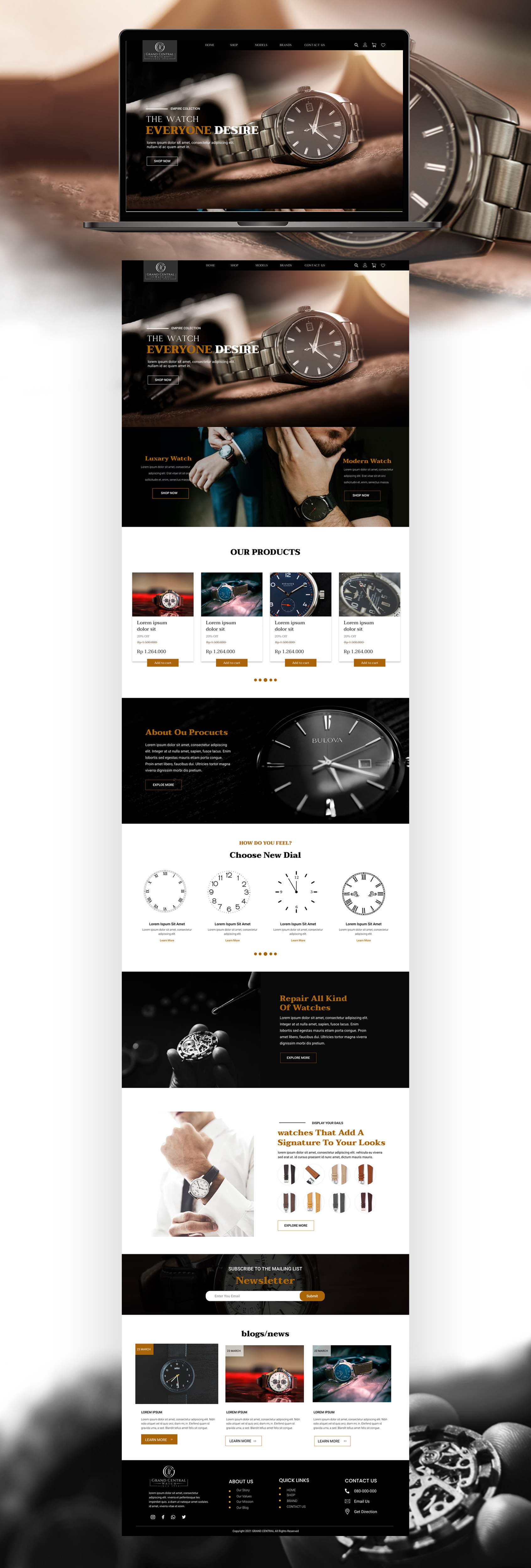 Web Design by Adeel Rahman for this project | Design #26960791