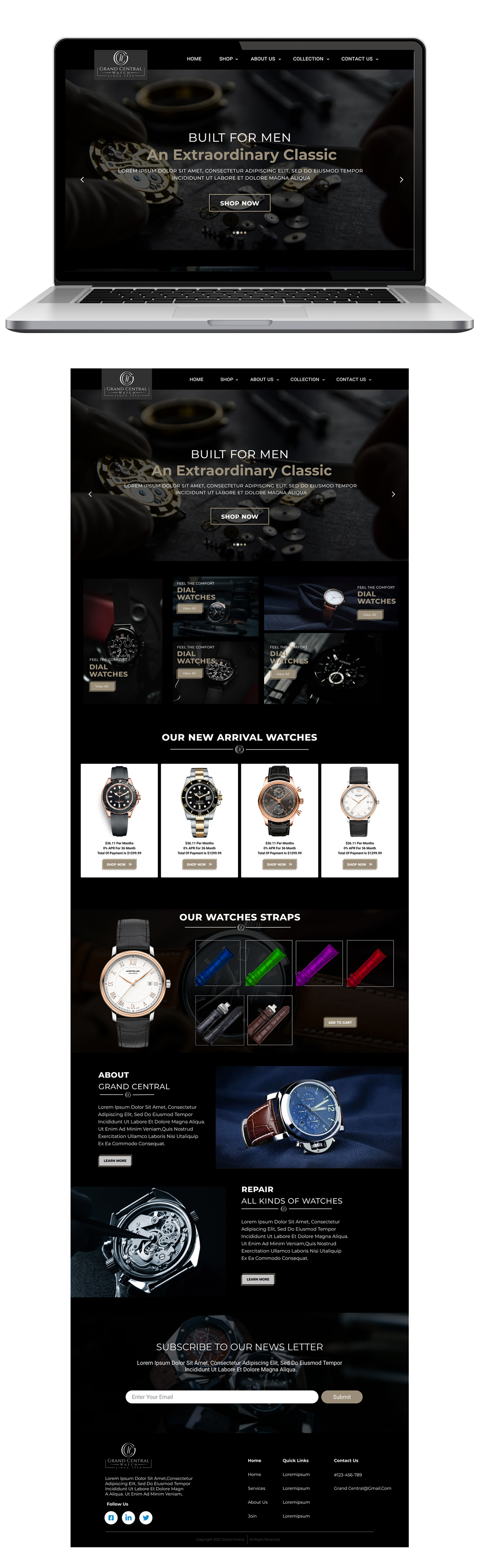 Web Design by Adeel Rahman for this project | Design #26960795