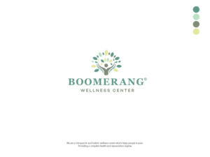 Boomerang Wellness Center | Logo Design by Graphicsbox