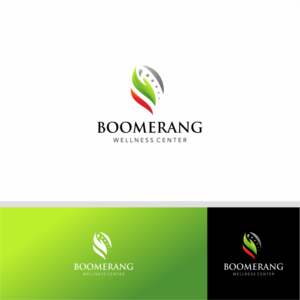 Boomerang Wellness Center | Logo Design by Sibyle