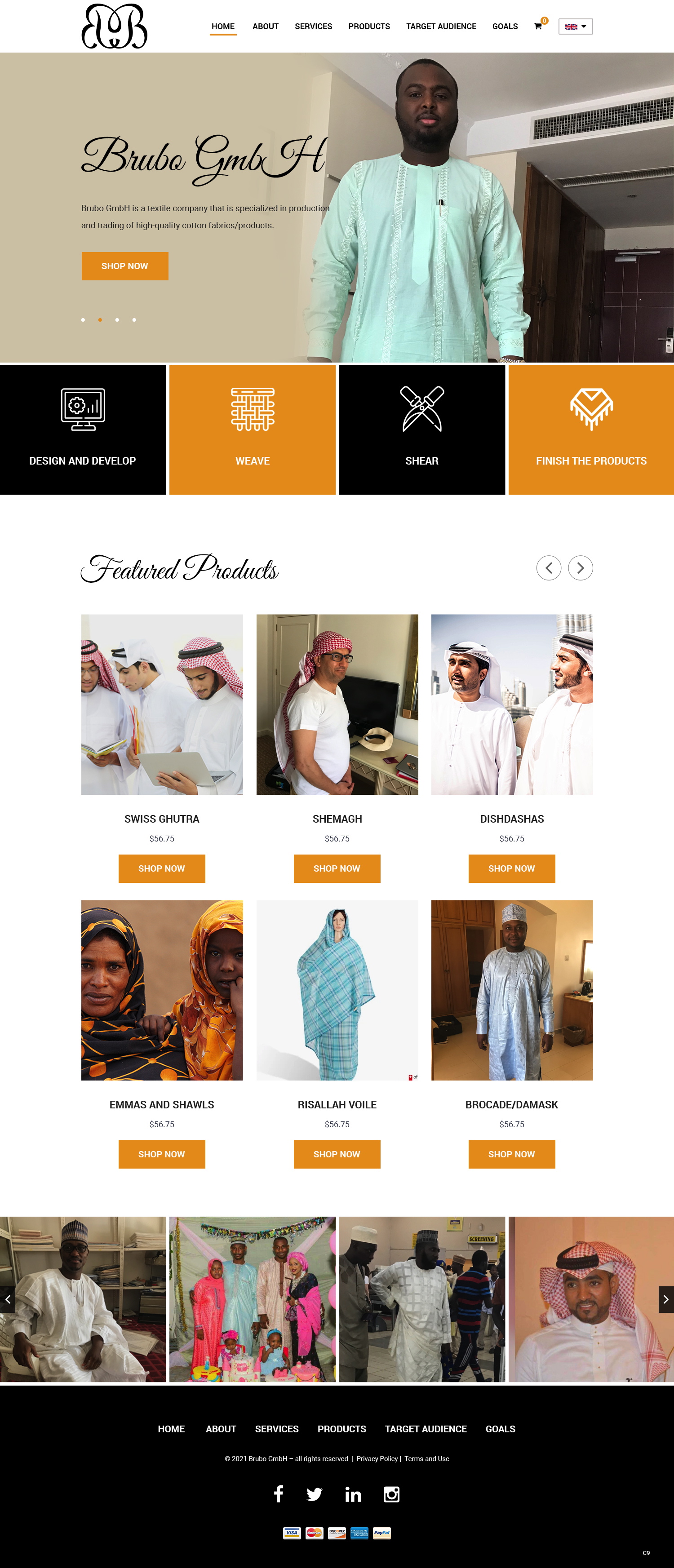 Wordpress Design by pb for Brubo GmbH | Design #26967923