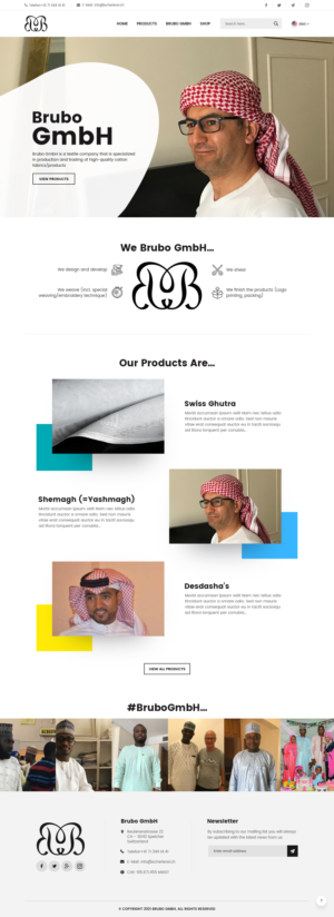 WordPress-Design von nzdesigners für Brubo GmbH | Design #27014698