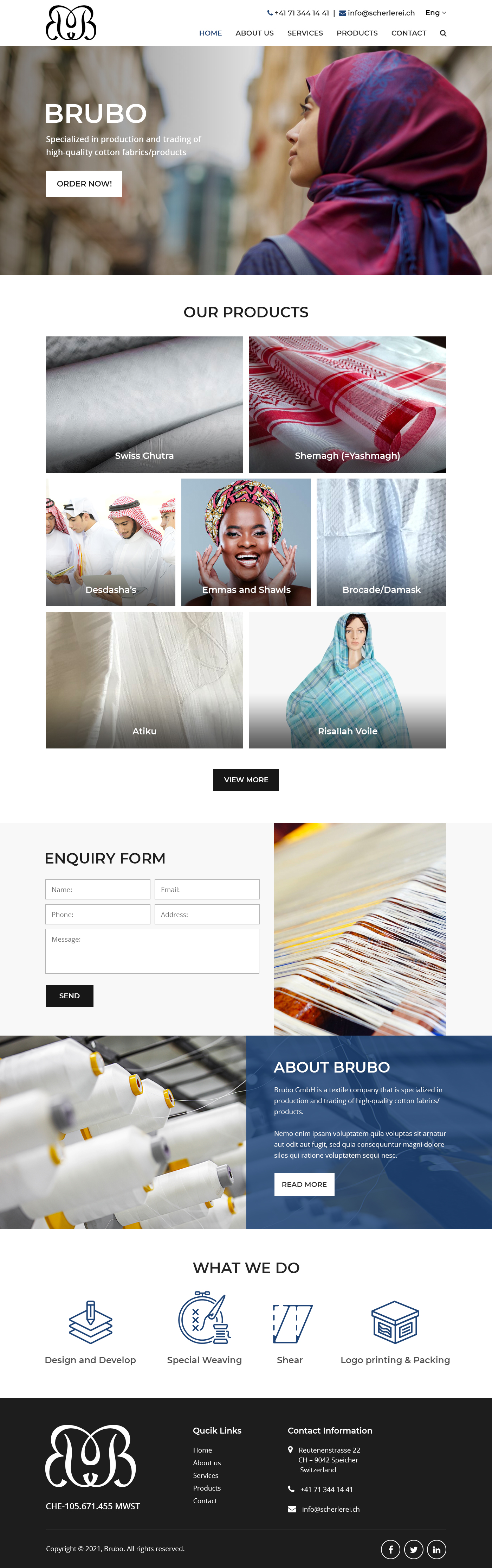 Wordpress Design by Starlyn DS for Brubo GmbH | Design #27019437