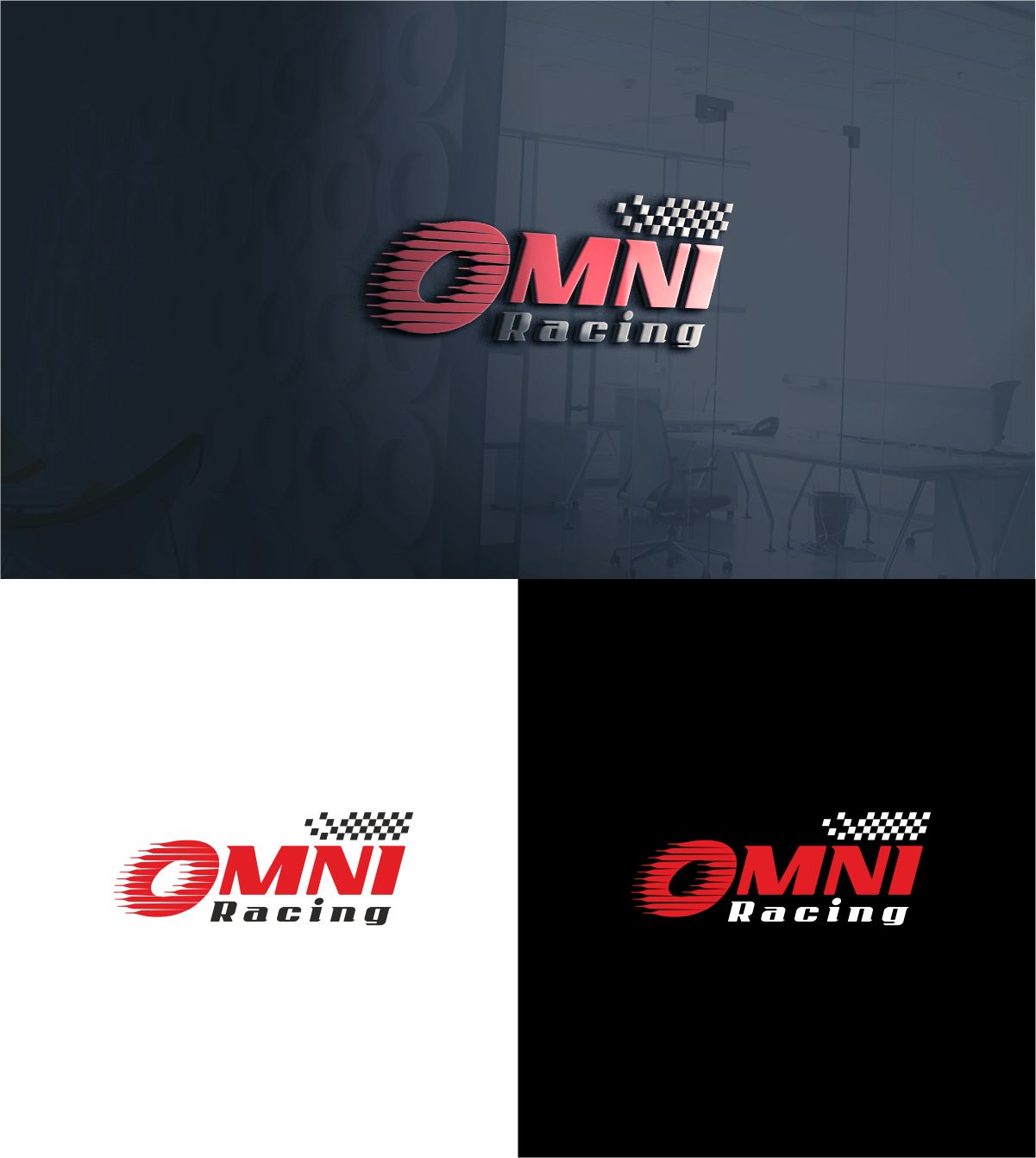 Logo Design by Dave Paresh for OMNI Racing LLC | Design #26962537