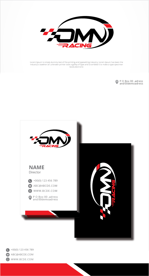 Logo Design by graphicevolution for OMNI Racing LLC | Design #26961910