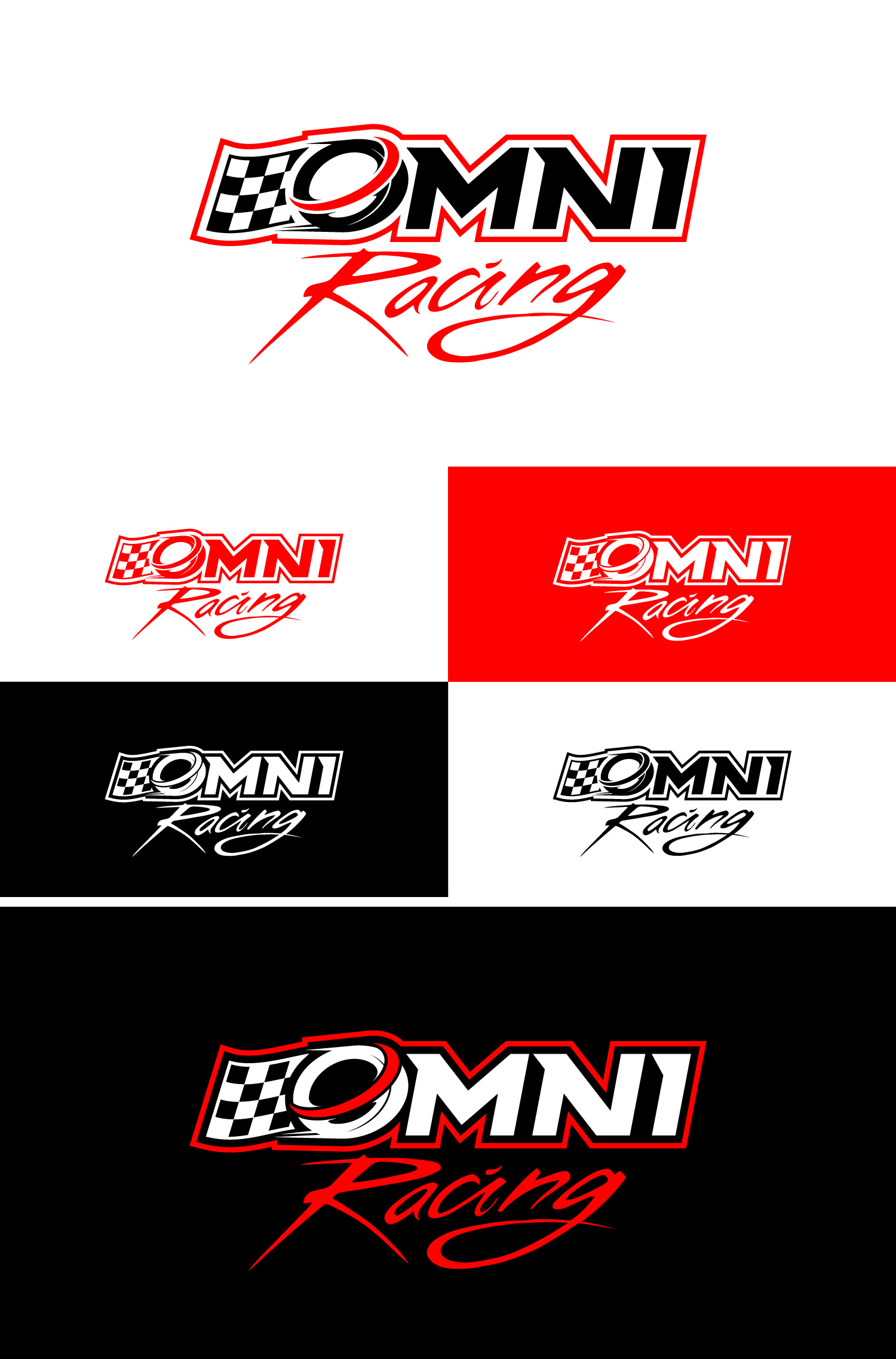 Logo Design by AinebAyoub for OMNI Racing LLC | Design #26963310