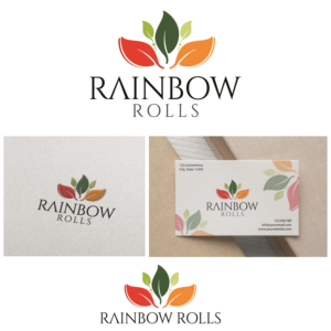 Rainbow-Rolls | Logo Design by Shirlei Patricia