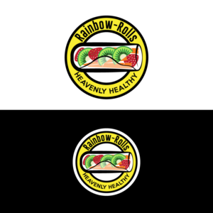 Rainbow-Rolls | Logo Design by Graphic Bricks